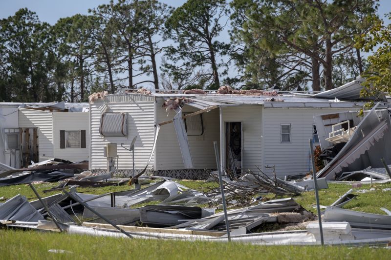 Damaged Roofs After Storms